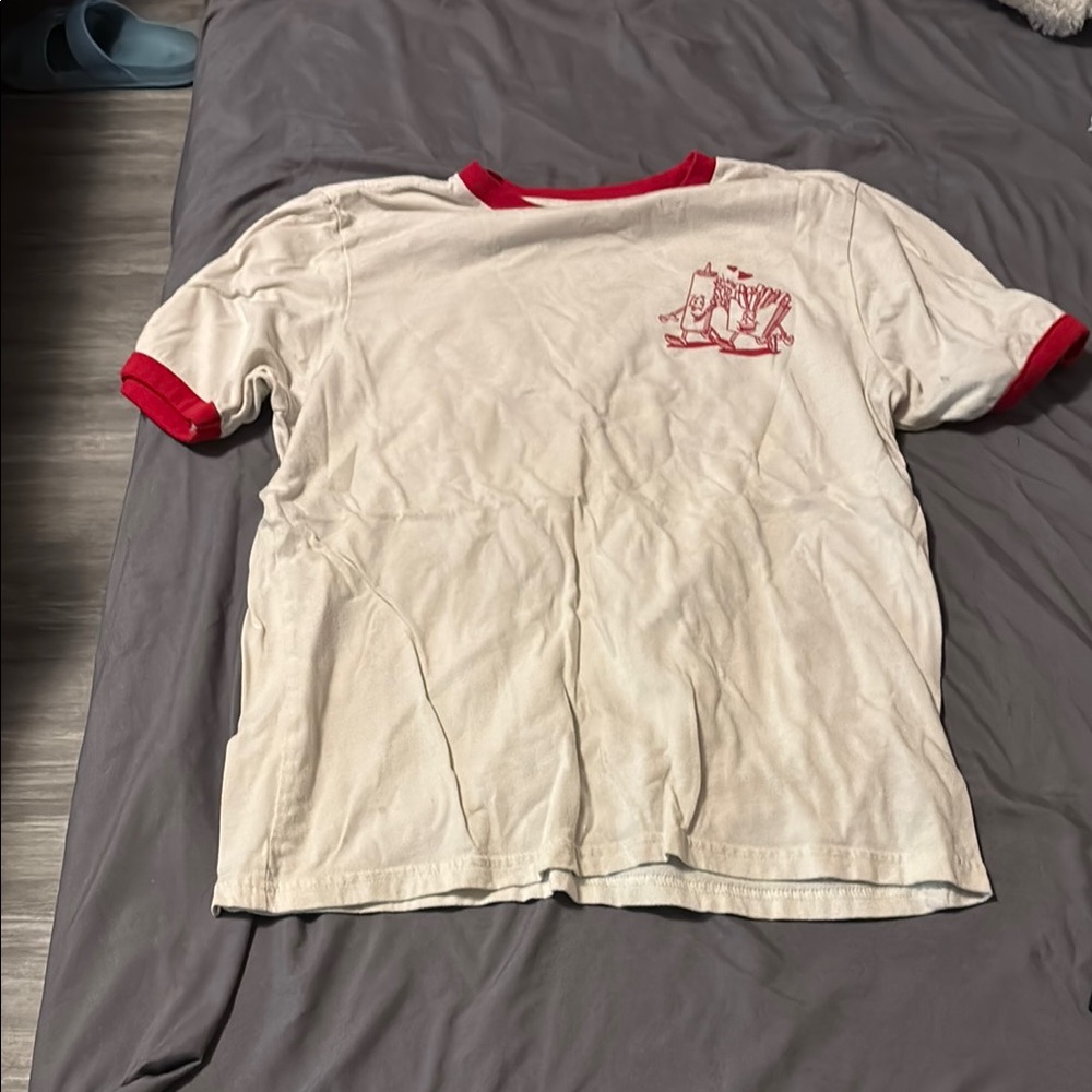 Kids Beige and Red T-Shirt